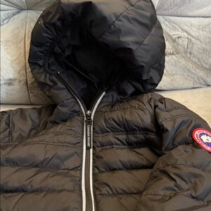 Canada Goose Kids Black Puffer Jacket